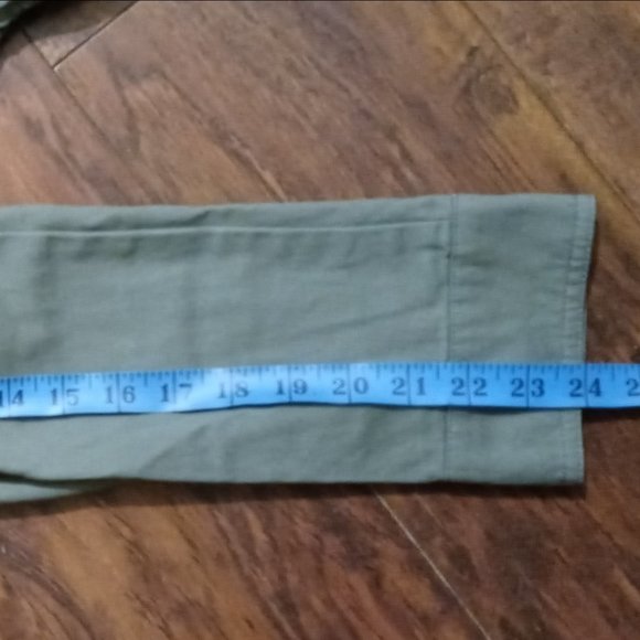 STYLE & CO. COTTON HOODED UTILITY JACKET SAGE size - Picture 5 of 8